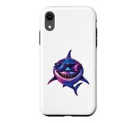 Custodia per iPhone XR Squalo con occhiali da sole - Shark Lover Ocean Marine Biology