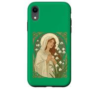 Custodia per iPhone XR St Brigid Art Nouveau Halo e Bucaneve