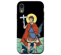 Custodia per iPhone XR St Expeditus Expedite Expedito Hodie Cattolico Saint Spartan