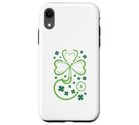 Custodia per iPhone XR St Patrick's Day Nurse Doctor Stethoscope Shamrock RN MD