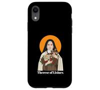 Custodia per iPhone XR St. Therese of Lisieux Inspirational Quote graphic