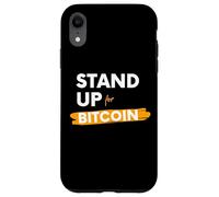 Custodia per iPhone XR Stand Up For Bitcoin Cryptocurrency Is Freedom BTC Crypto