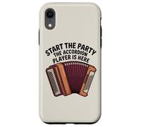 Custodia per iPhone XR Start The Party Fisarmonica Player Music Instrument