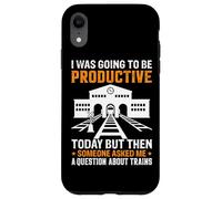 Custodia per iPhone XR Stavo per essere produttivo oggi, ma poi qualcuno mi ha chiesto