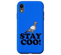 Custodia per iPhone XR Stay Coo Pigeon Resta Coo