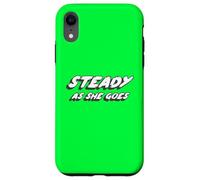 Custodia per iPhone XR Steady as She Goes | 2000's Music Song White