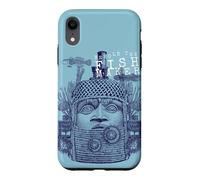 Custodia per iPhone XR Steampunk Aesthetic Macabra Encyclopedia Maya Statue