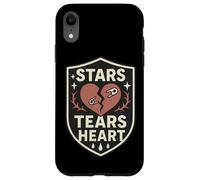 Custodia per iPhone XR Stelle Lacrime Cuore