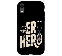 Custodia per iPhone XR Stetoscopio ER HERO Pronto Soccorso Infermiere Medico