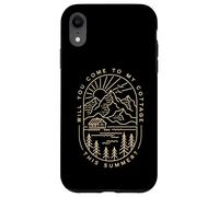 Custodia per iPhone XR Sto arrivando al cottage WYCTMCTS Unique Summer Line Art