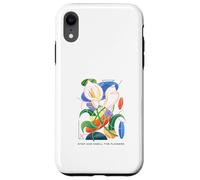 Custodia per iPhone XR Stop And Smell The Flowers (Dichiarazione di positività)