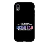 Custodia per iPhone XR Storie di laser tag