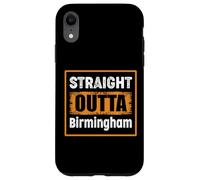Custodia per iPhone XR Straight Outta Birmingham, Alabama, USA, stile retrò invecchiato
