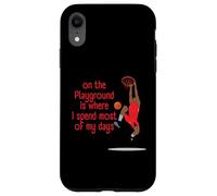 Custodia per iPhone XR Street Basketball - Sul parco giochi