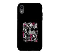 Custodia per iPhone XR Studio del testo di filosofia cattolica Tommaso d'Aquino