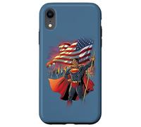 Custodia per iPhone XR Superman American Hero