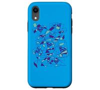 Custodia per iPhone XR Superman Geo Scribbles