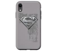 Custodia per iPhone XR Superman Riveted Metal
