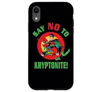 Custodia per iPhone XR Superman Say No to Kryptonite