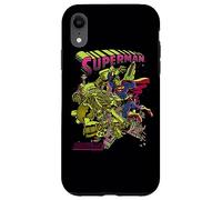 Custodia per iPhone XR Superman Versus Metallo Blacklight