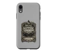 Custodia per iPhone XR Supponiamo che cosa vogliono supporre la tipografia retrò audace