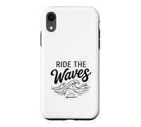 Custodia per iPhone XR Surf Beach Graphic Surfer Gift Coastal Surfing Lover