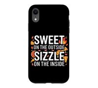 Custodia per iPhone XR Sweet on the outside, sizzle on the inside. Cute Pizza