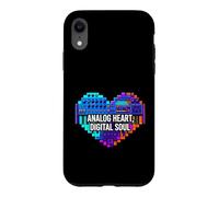 Custodia per iPhone XR Synth Music Producer Analog Heart Digital Soul