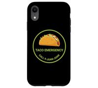 Custodia per iPhone XR Taco Chiamata di Emergenza 9 Juan Juan Divertente Cinco de Mayo