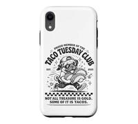 Custodia per iPhone XR Taco Tuesday Club Divertenti carlini e amanti del cibo