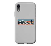 Custodia per iPhone XR Take the Lead! Vintage Scouting Hiking 90s Vibe Logo