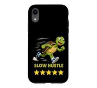Custodia per iPhone XR Tartaruga in esecuzione Slow Hustle 5 stelle