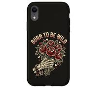 Custodia per iPhone XR Tatuaggio Gotico Di Rose