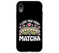 Custodia per iPhone XR Tè Matcha Che Dice Tè Verde I Like You Very Matcha