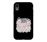 Custodia per iPhone XR Teacher Introvert Graded Paper Over People