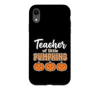 Custodia per iPhone XR Teacher of Little Pumpkins Fall Back to School