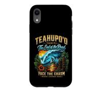 Custodia per iPhone XR Teahupo'o Tahiti Nui Polynesia Cavalca la leggenda Surf Addicted
