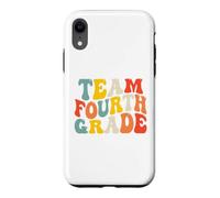 Custodia per iPhone XR Team Fourth Grade Back to School 4th Grade Teacher Boys Kids