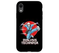 Custodia per iPhone XR Tecnico di dialisi divertente Techninja Nefrologia Techninja