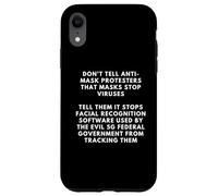 Custodia per iPhone XR Tell Anti Maskers It Stops Facial Recognition Top Dank Meme