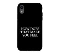 Custodia per iPhone XR Terapeuta In che modo ti fa sentire consigliare la psicologia