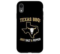 Custodia per iPhone XR Texas BBQ Just Sale and Pepper Authentic Pitmaster Grilling