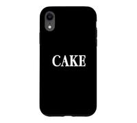 Custodia per iPhone XR That Says Cake Shirt - Un design che dice torta