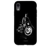 Custodia per iPhone XR The Batman And His Motorcycle