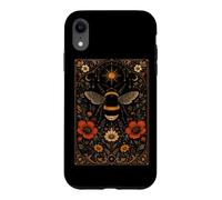 Custodia per iPhone XR The Bee Tarocchi Carta Vintage Floreale Botanico Apicoltore Natura