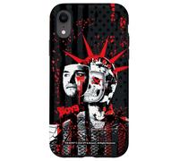 Custodia per iPhone XR The Boys Homelander Statue of Liberty Skull Graffiti TV Show
