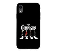 Custodia per iPhone XR The Composers Men Women Kids Funny Classic Music Graphic