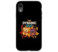 Custodia per iPhone XR The Dynamic Duo - Maglietta con burro di arachidi e gelatina, carina e divertente