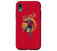 Custodia per iPhone XR The Flash Circle & Stars