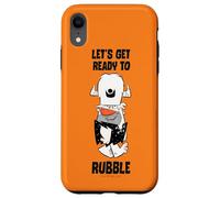 Custodia per iPhone XR The Flintstones Barney Let's Get Ready to Rubble